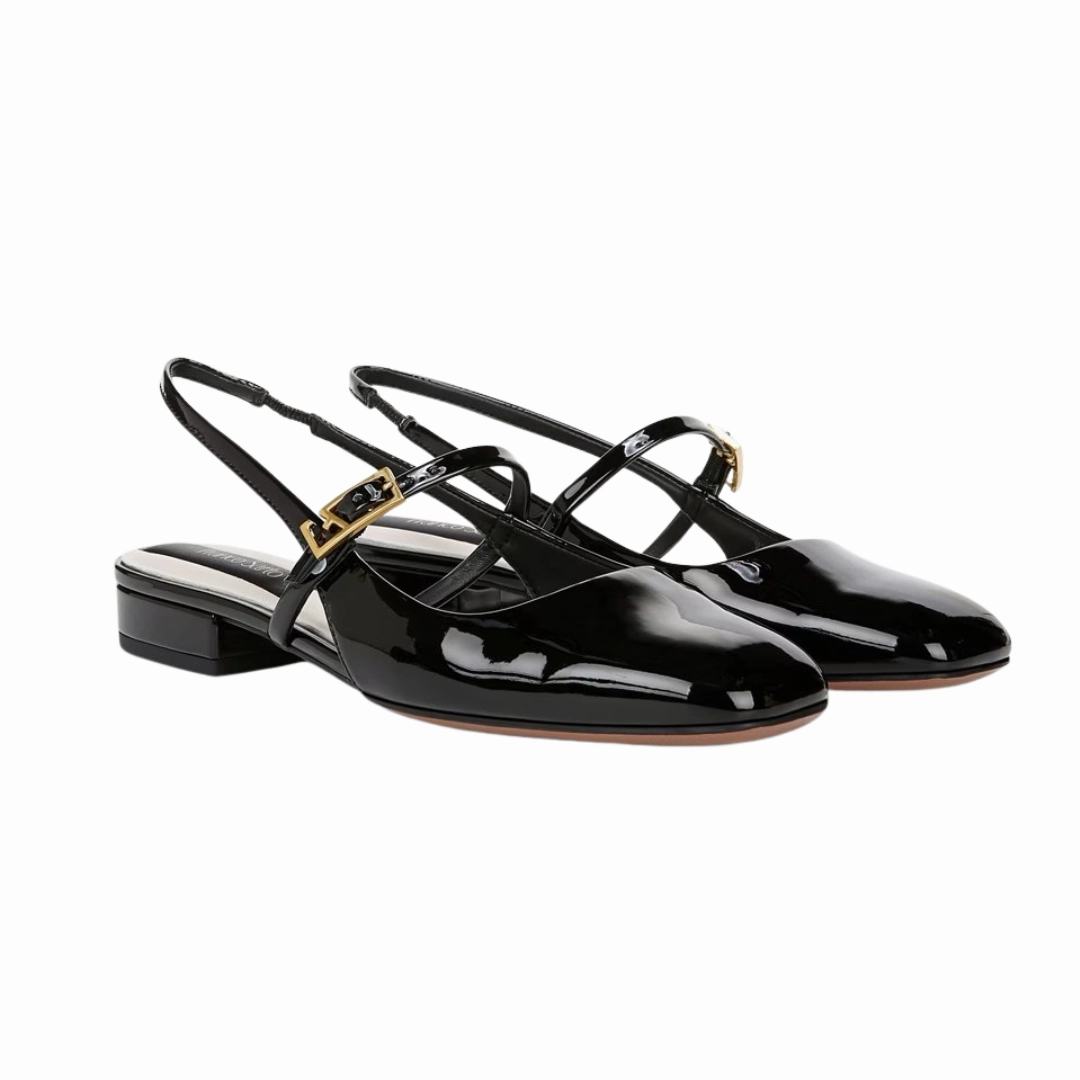 Destin in Black snowy - day shoes Elastic Collar