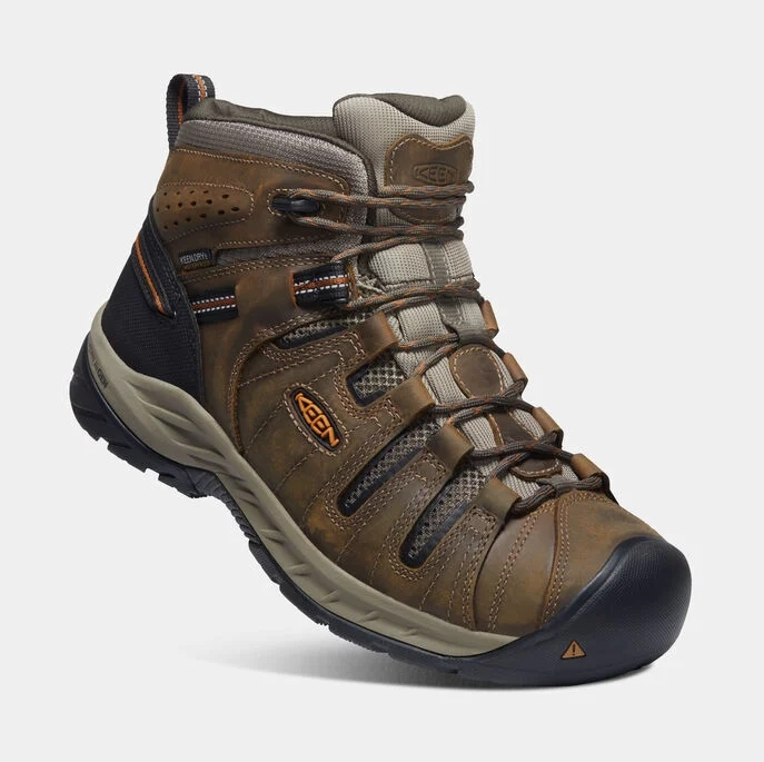 Men's Flint II Mid Waterproof Boot waterproof user Non Slip Outsole
