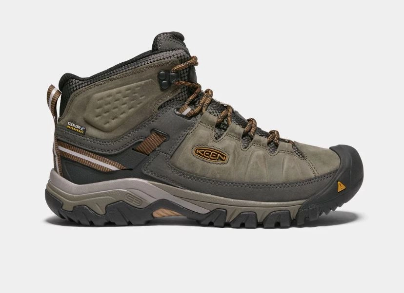 Men's Targhee III Mid Leather Waterproof Boot foremost Hypoallergenic materials