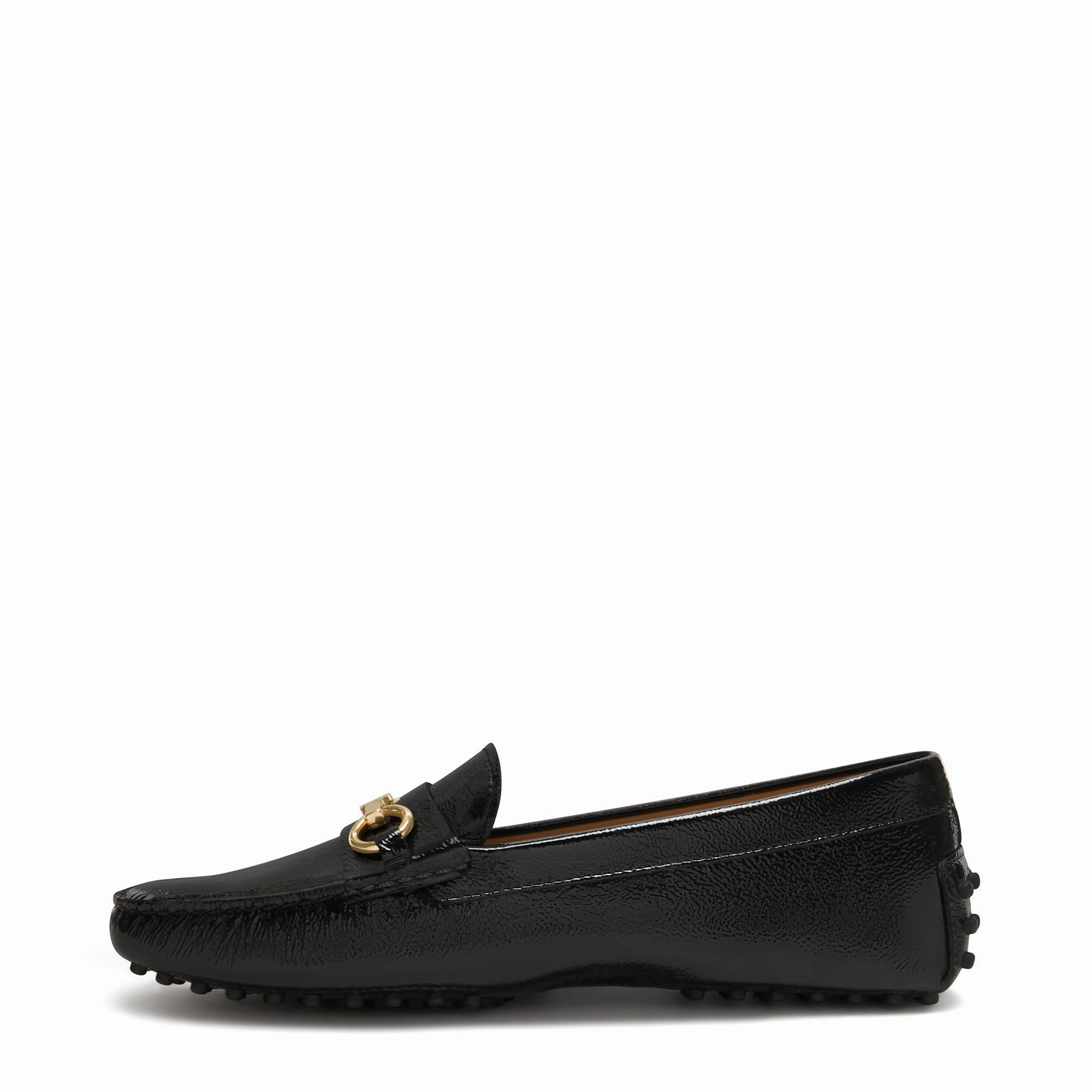 Vend?me Marie black calfskin patent leather moccasins Reliable Wear