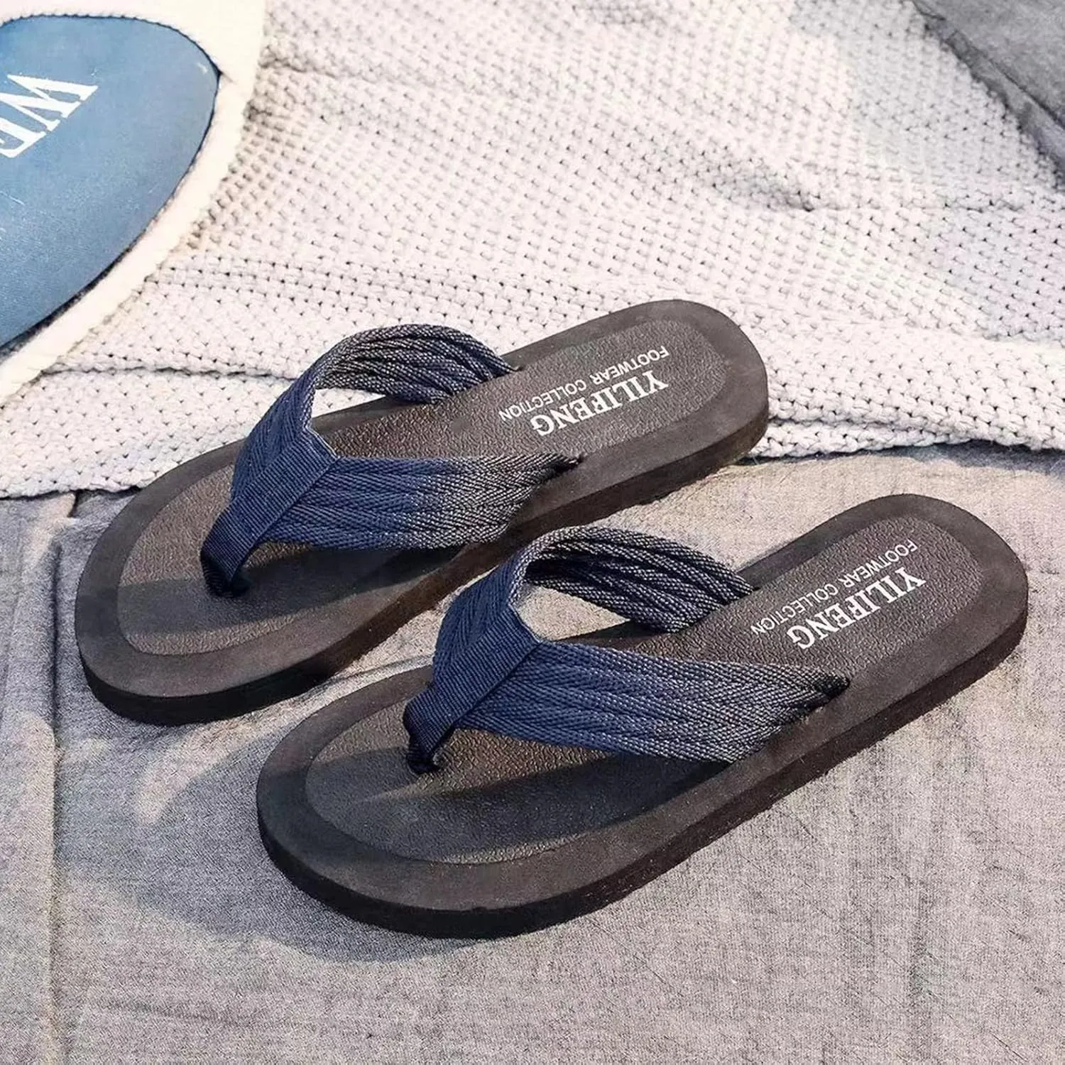 Flip Flops for Men Sandals for Men Comfortable Athletic Sandals for Outdoor Wading Beach Mens Outdoor Sandals