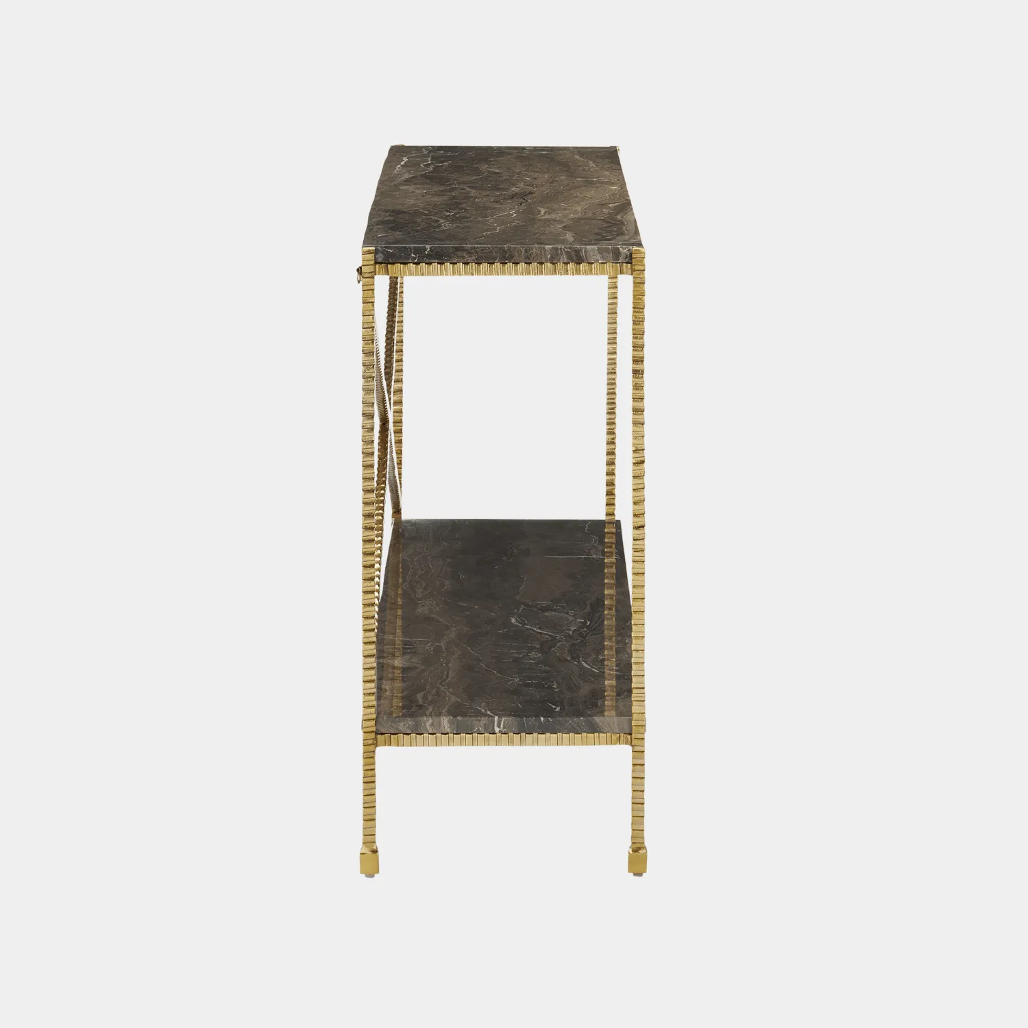 Flying Gold Marble Console Table