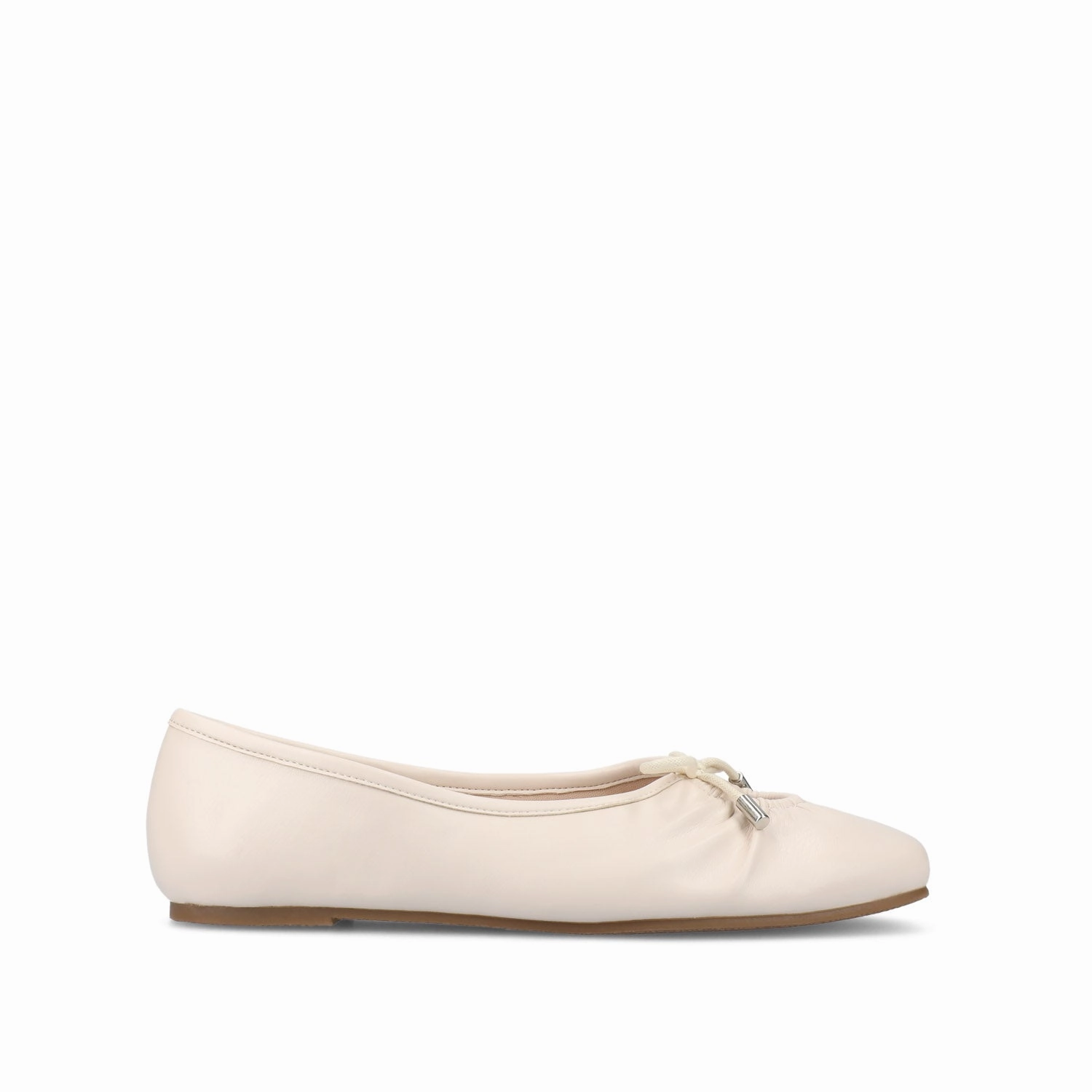 CALLEE BALLET FLATS IN VEGAN LEATHER Tree Glow