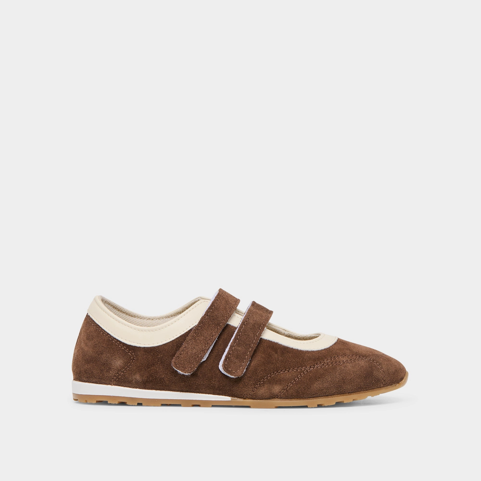 SWAN SNEAKERS DK BROWN SUEDE Slip-Free Shoes Ankle Support