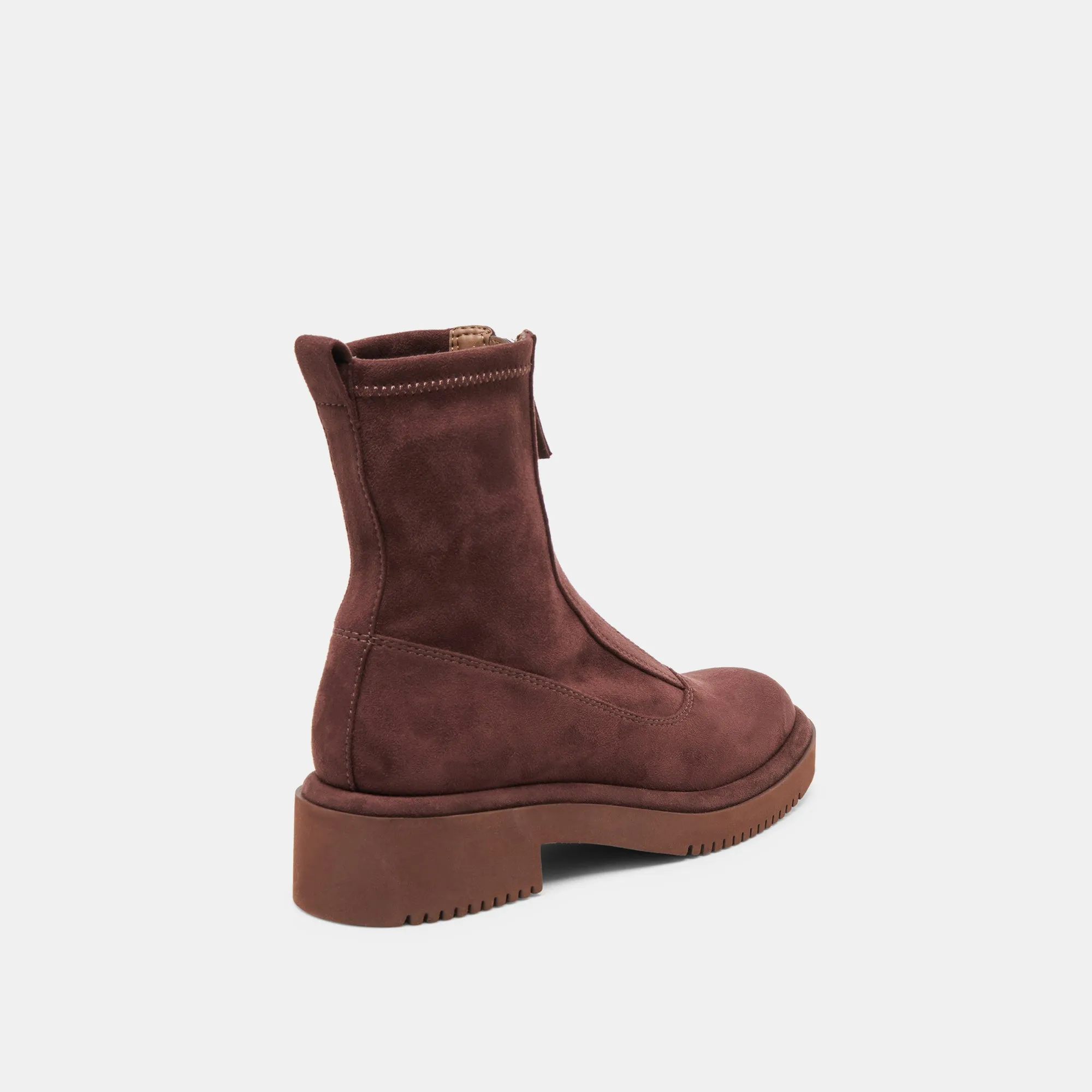 Reinforced Form Mountain Hike Seamless Comfort Weather Resistant User SHANTE BOOTS MAHOGANY STELLA SUEDE