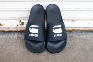 G-Star Cart 3 Slides (Navy/White)