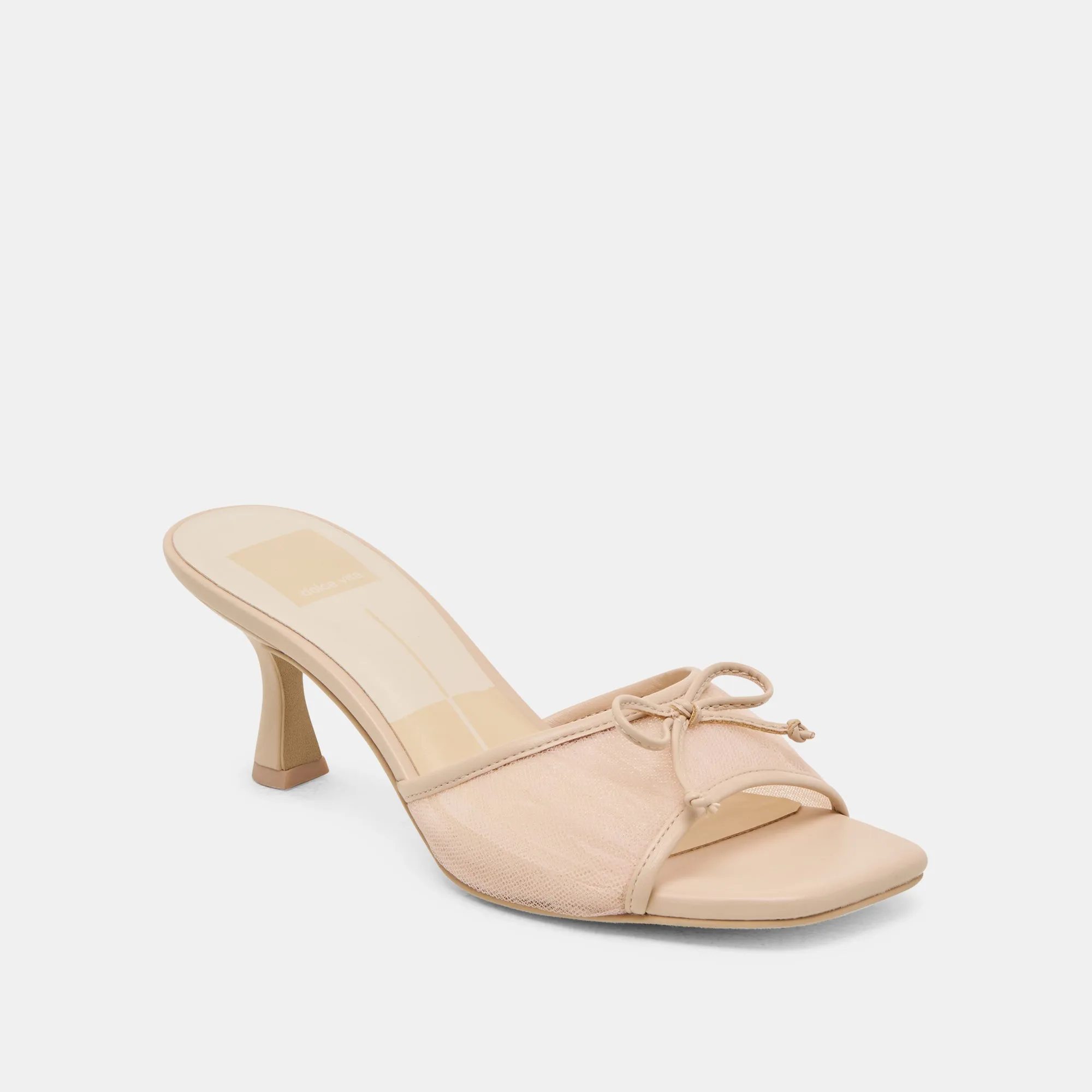 Wedding guest Leg Line GALEN HEELS PRALINE TULLE