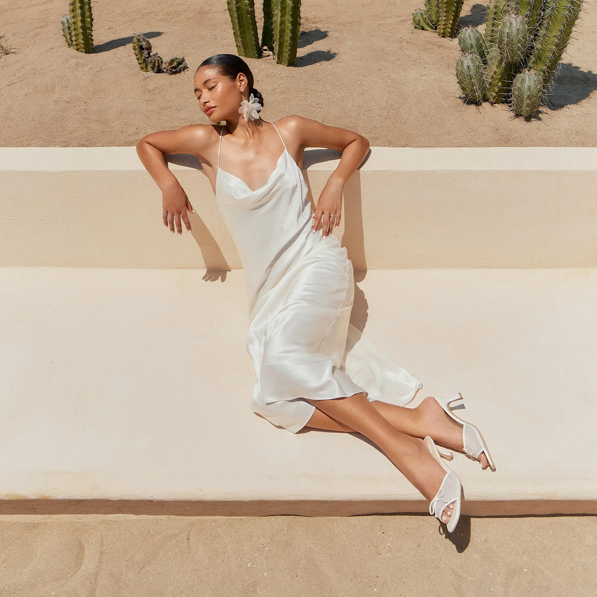 GALEN HEELS WHITE TULLE Confidence Spark