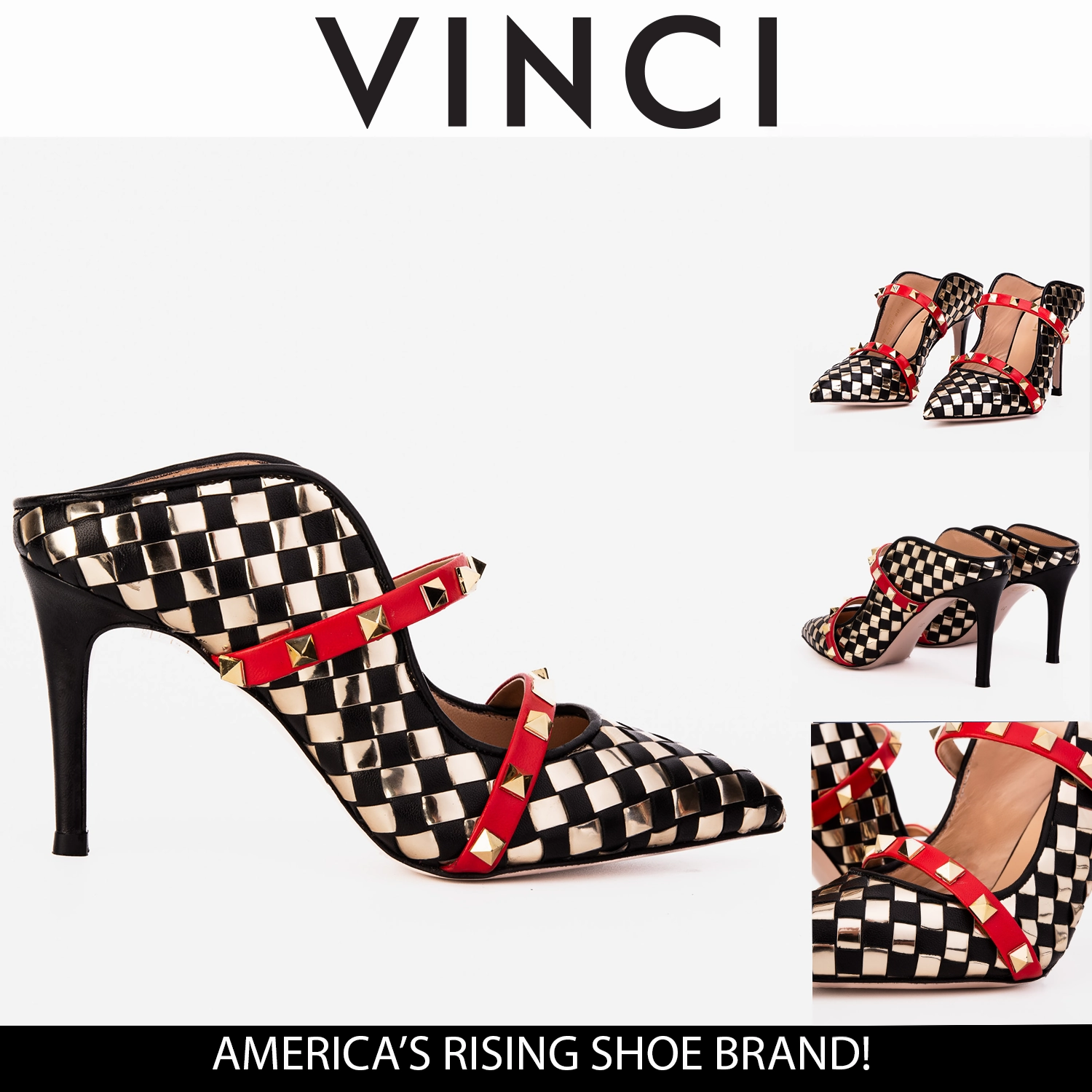 Flex Comfort Comfortable Travel Shoes The Dosso Black Handwoven Leather Pointy Toe Women Sandal