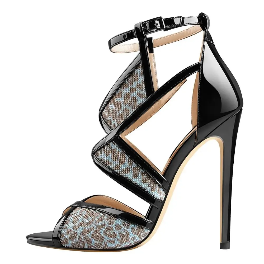 Glitter Gold Heels