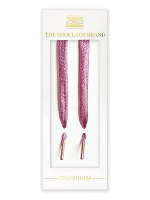 Glitter Pink - Shoelaces