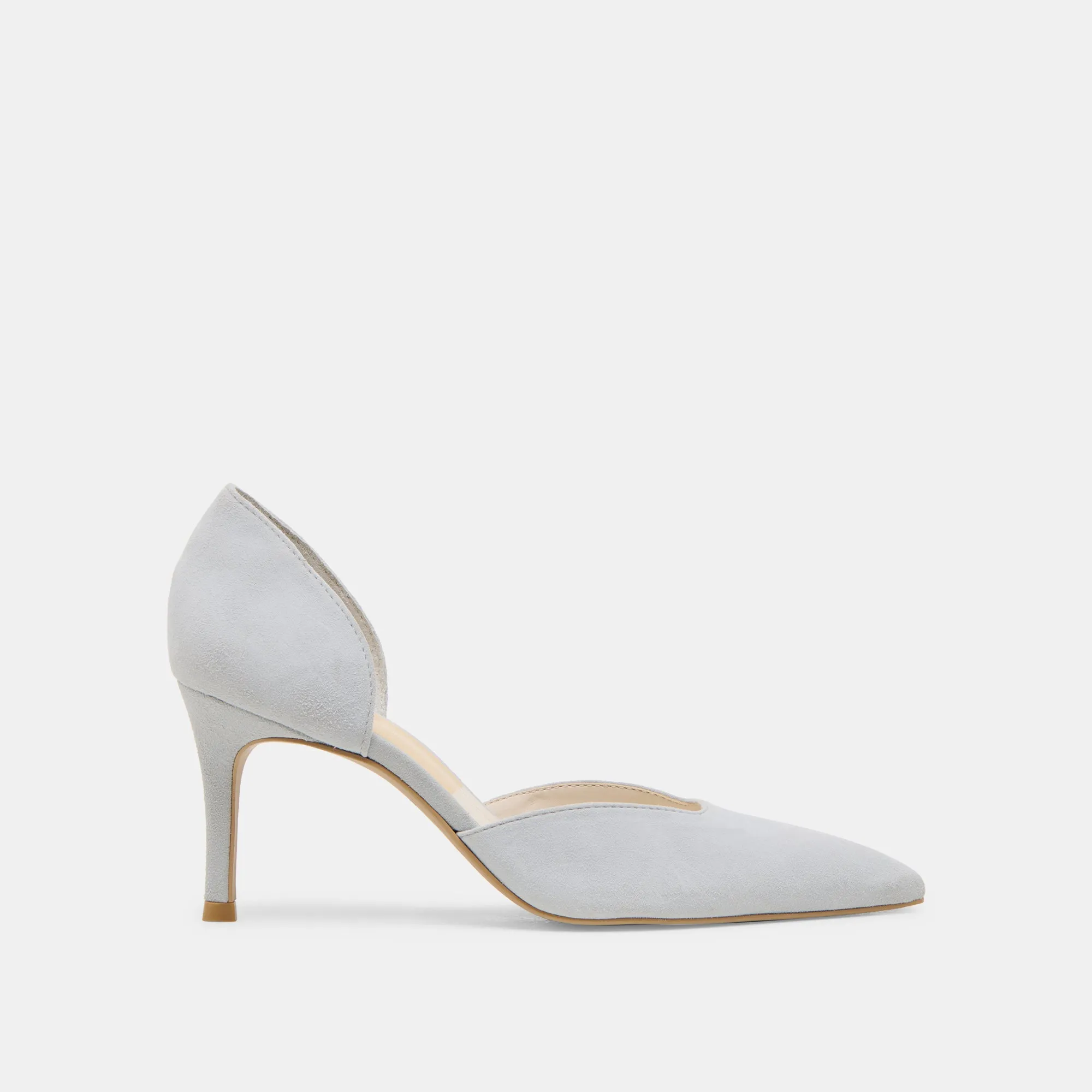 ELOY HEELS LIGHT BLUE SUEDE Ultra Comfort