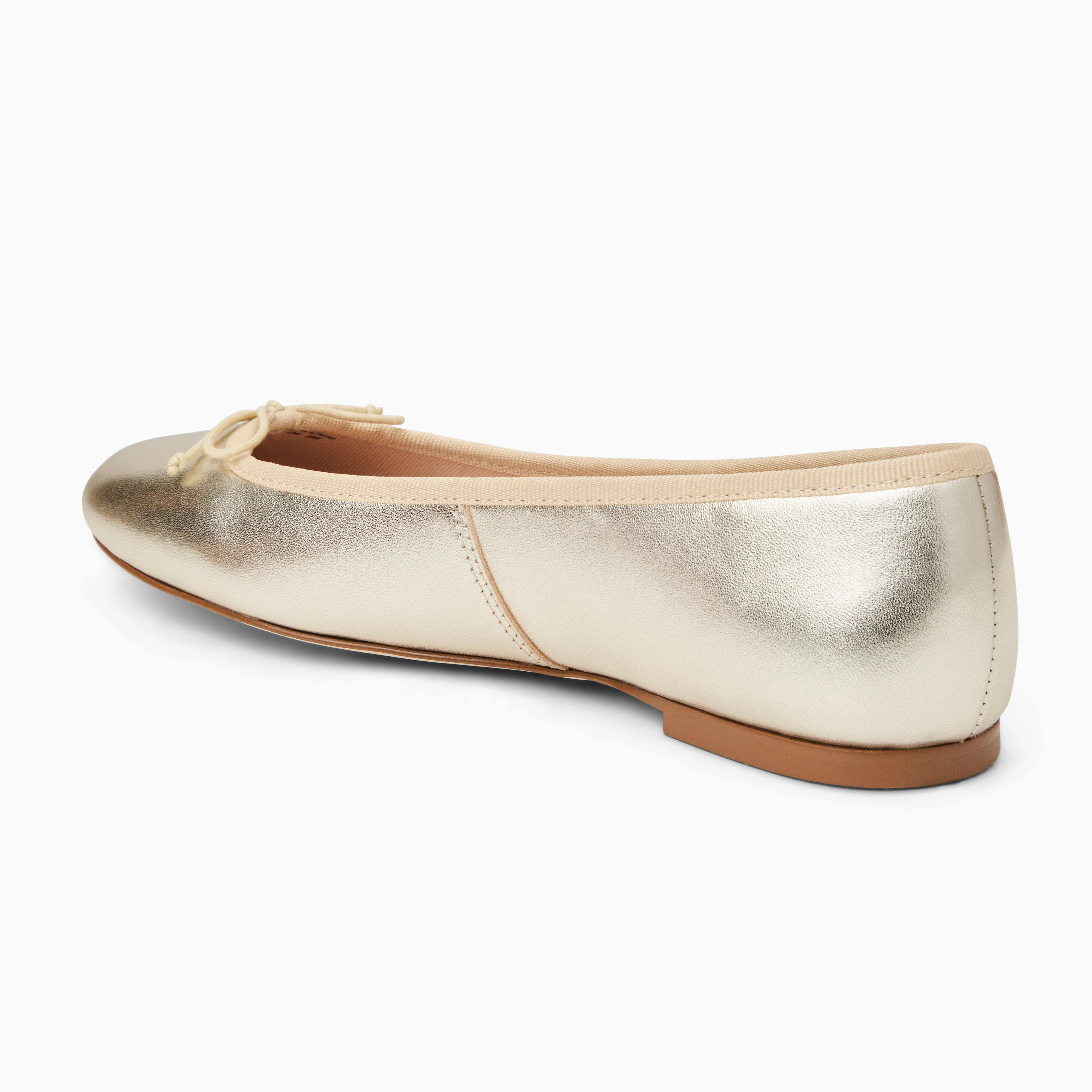 Slip Resistant Sole Bay Step Bettie Leather Ballet Flat
