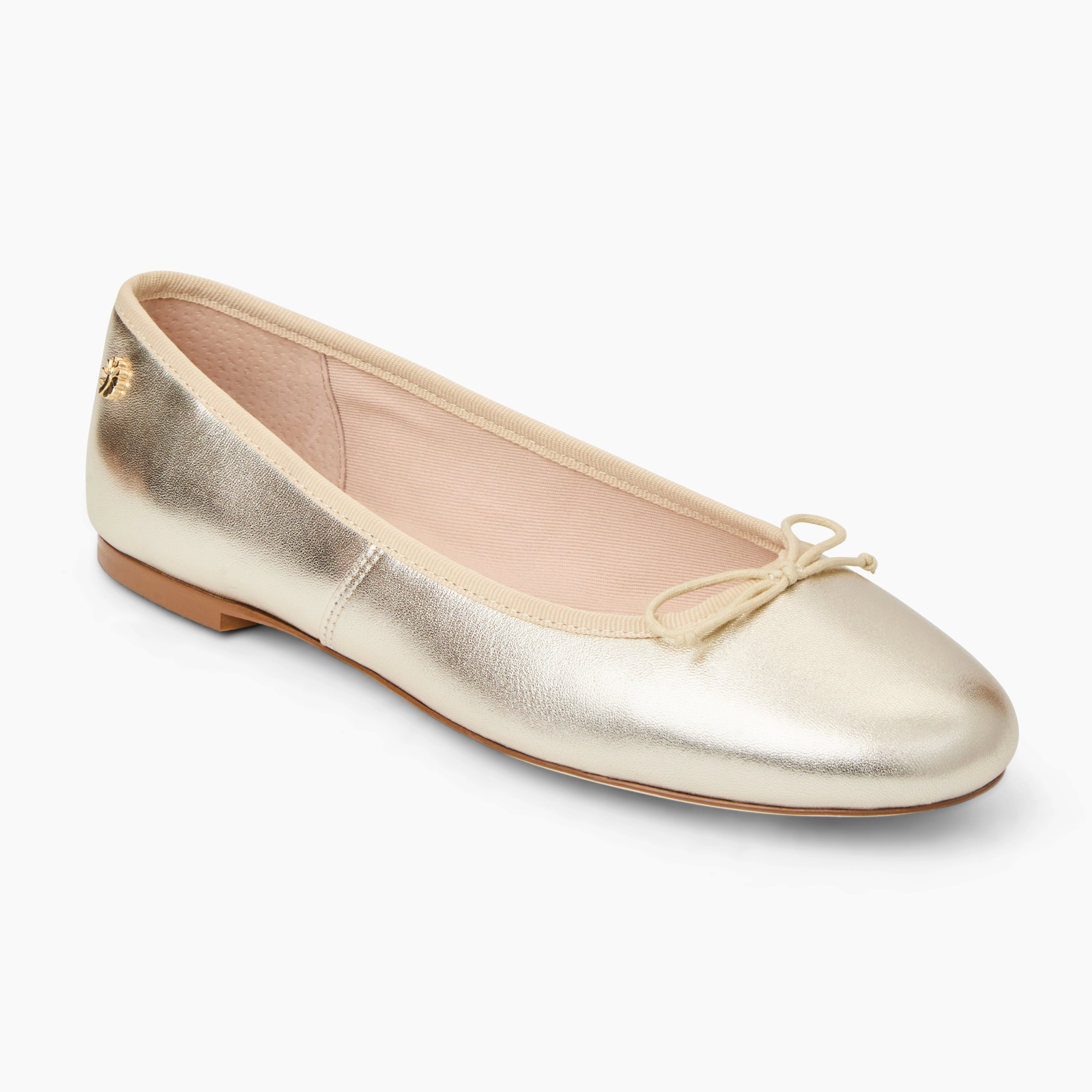 Bettie Leather Ballet Flat Bay Glow