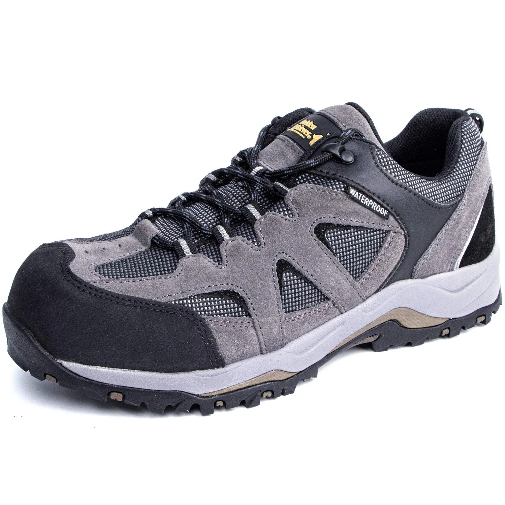 Golden Retriever 1365 Non-Slip Lightweight Anti-Fatigue 4" Steel Toe Work Shoes