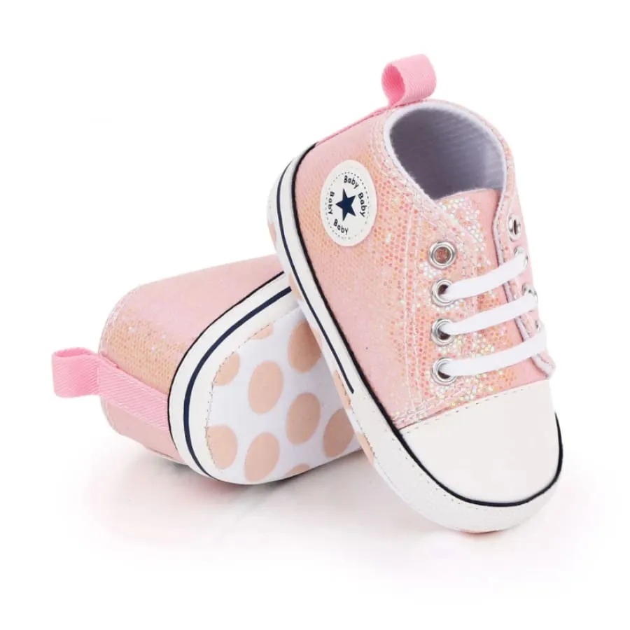 Goo's Glitter Sneaker - Purple Pink