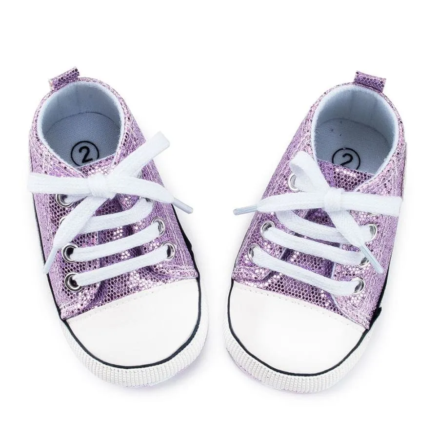 Goo's Glitter Sneaker - Purple Pink