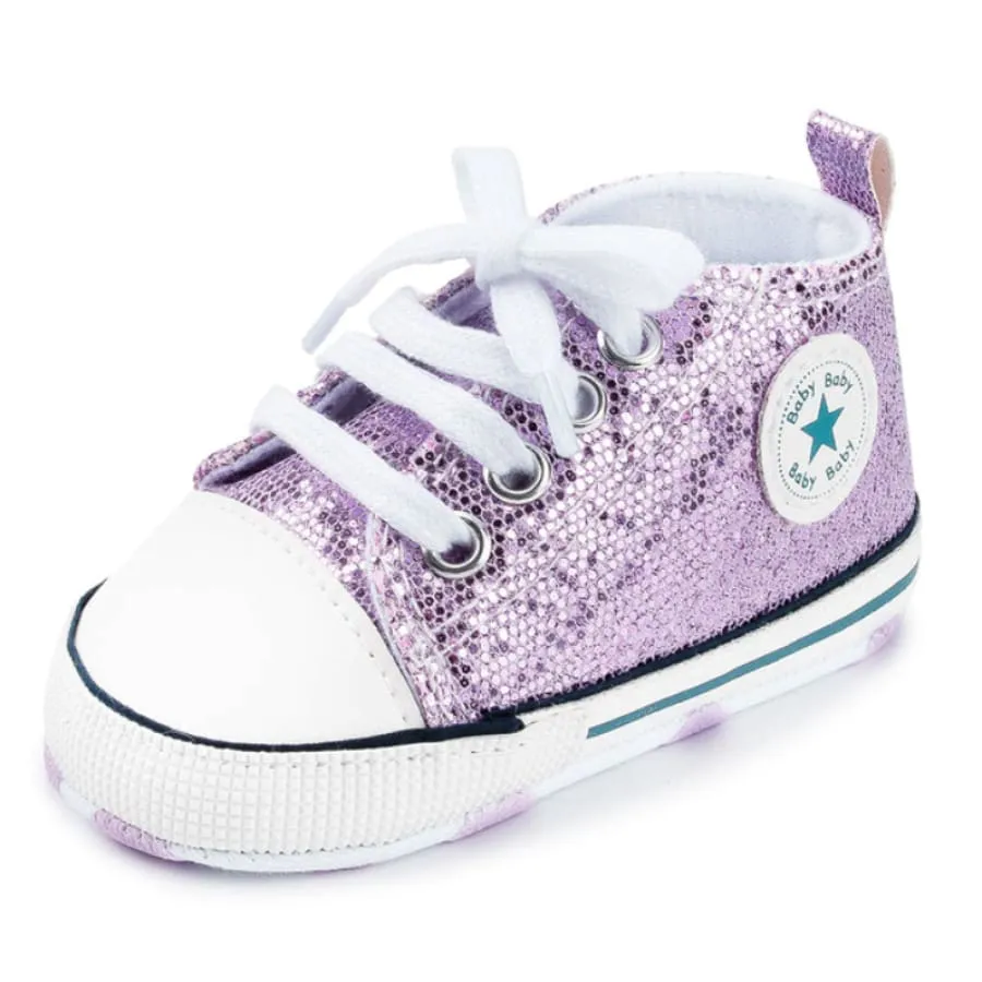 Goo's Glitter Sneaker - Purple Pink