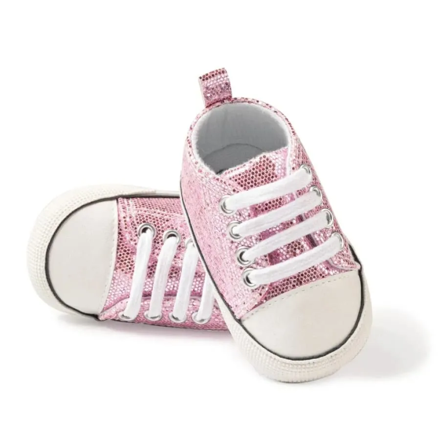 Goo's Glitter Sneaker - Purple Pink