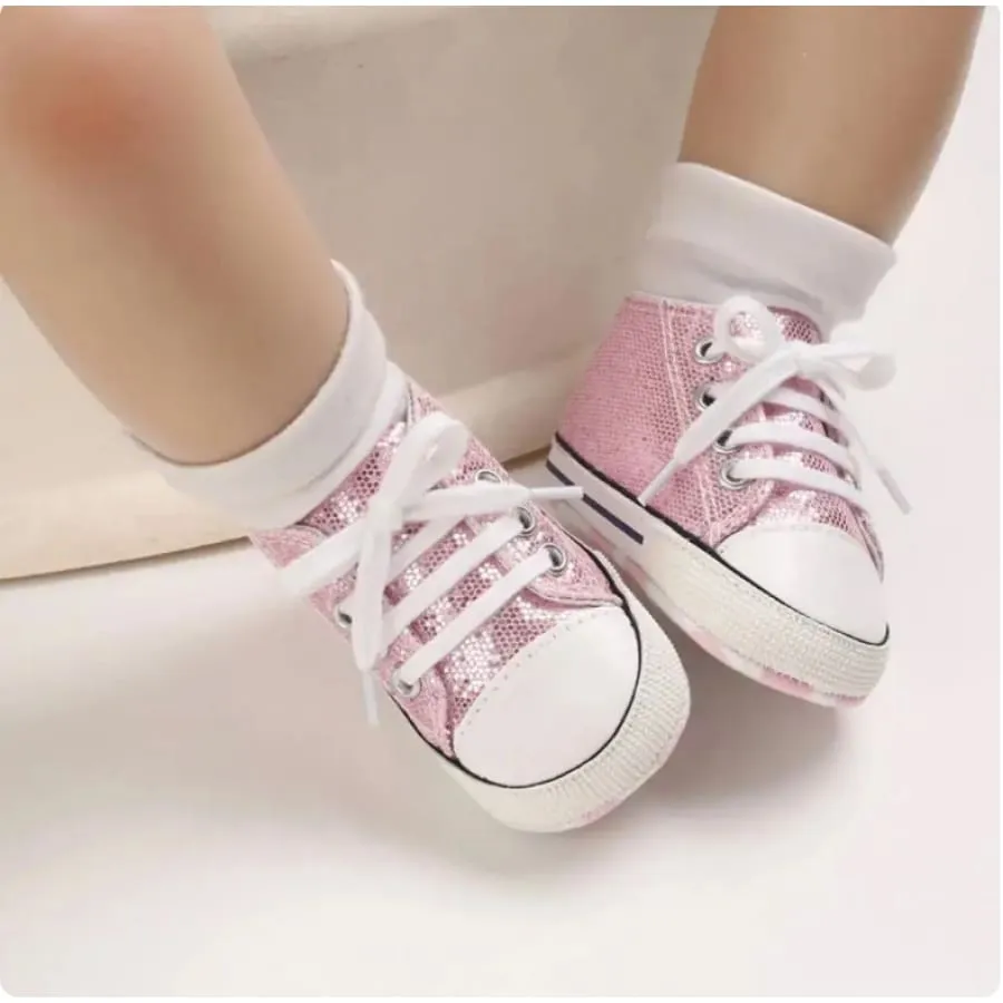 Goo's Glitter Sneaker - Purple Pink
