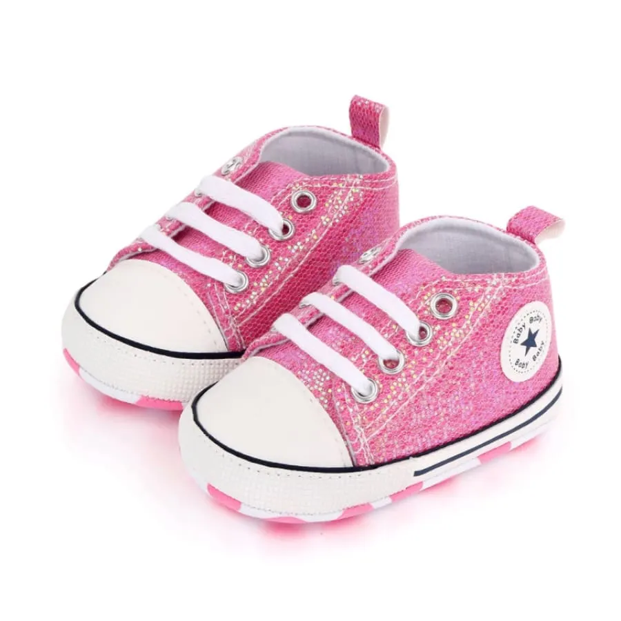 Goo's Glitter Sneaker - Purple Pink