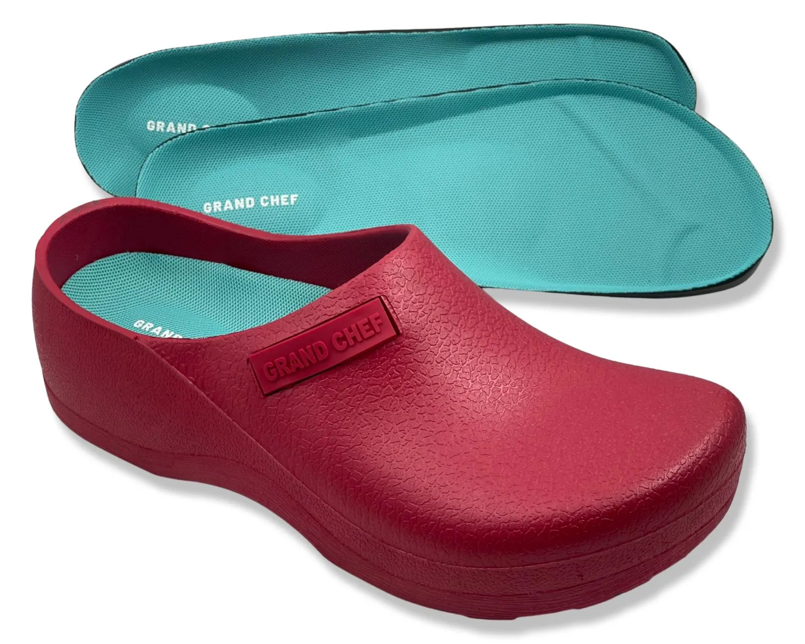 Grand Chef | Slip Resistant Clogs | Chef Shoes | Work Shoes | Nurse Shoes| Extra Insoles