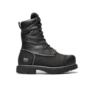 Gravel Pit Img 10-Inch Waterproof Met Guard Steel-Toe Work Boot Sp Ins 400G Black