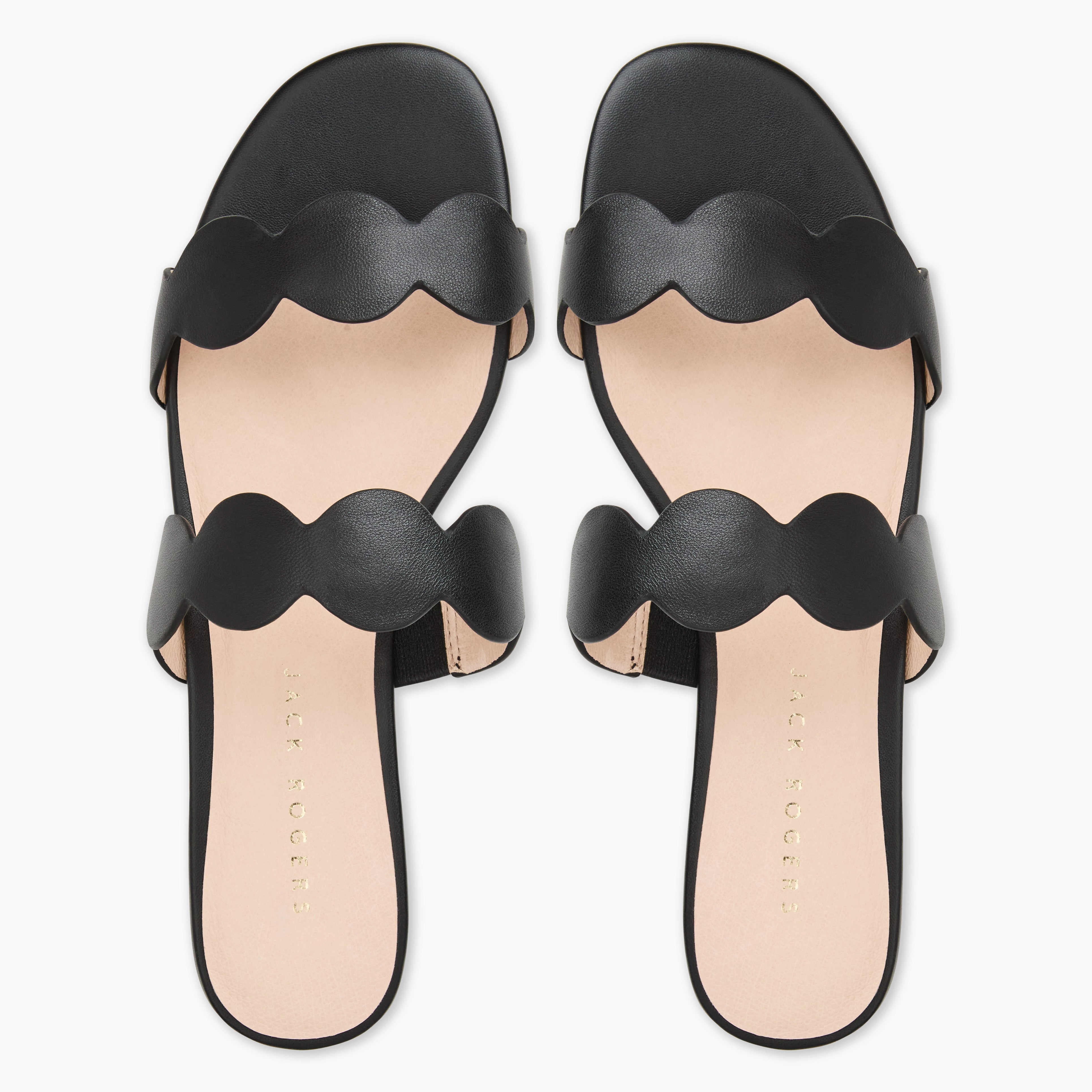 Impact Diffusing Greglen Leather Flat Slide