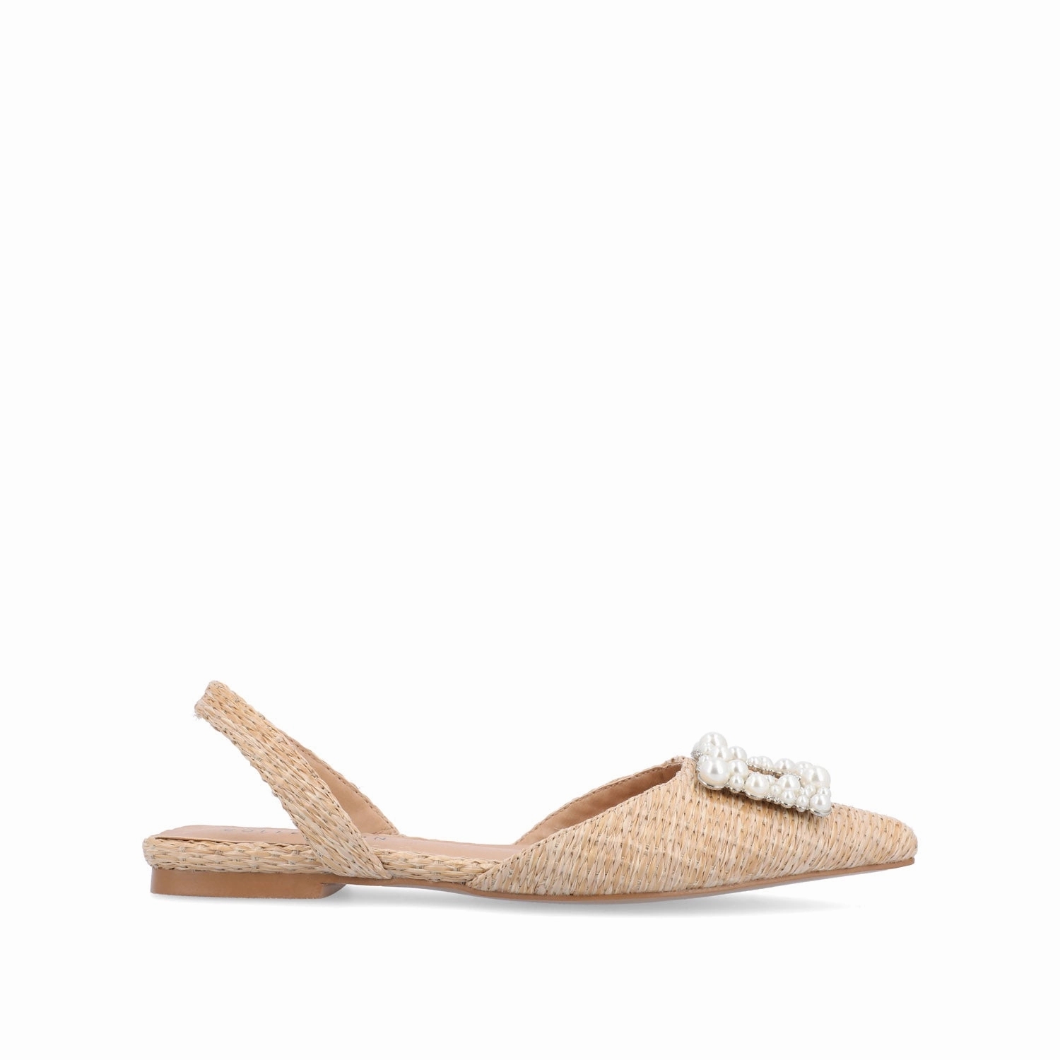 HANNAE SLINGBACK FLATS IN WIDE Orthopedic Molded Design