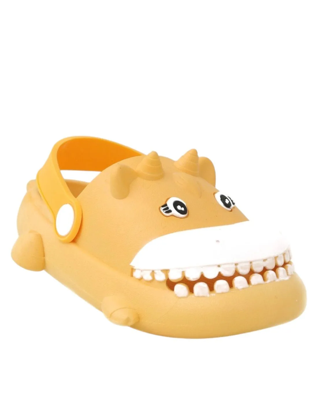 Happy Hippo Yellow Clogs for Boys- Splash into Fun & Comfort