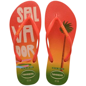Havaianas Slim Print Postcard Flip Flops