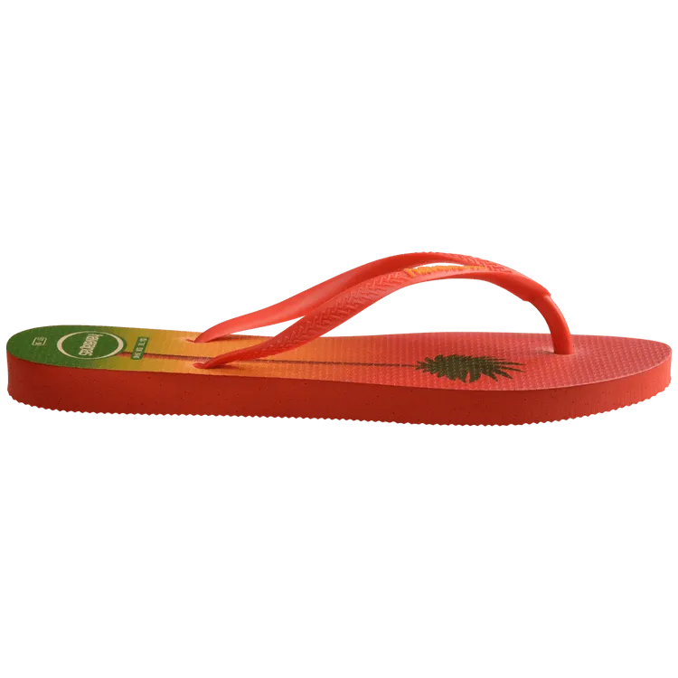 Havaianas Slim Print Postcard Flip Flops