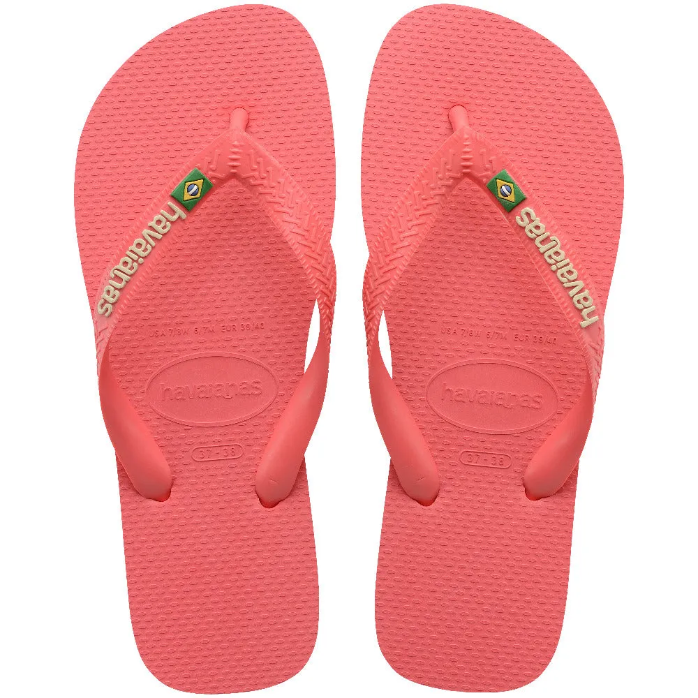 Havaianas Women's Brasil Logo Flip Flops-Assorted Colours