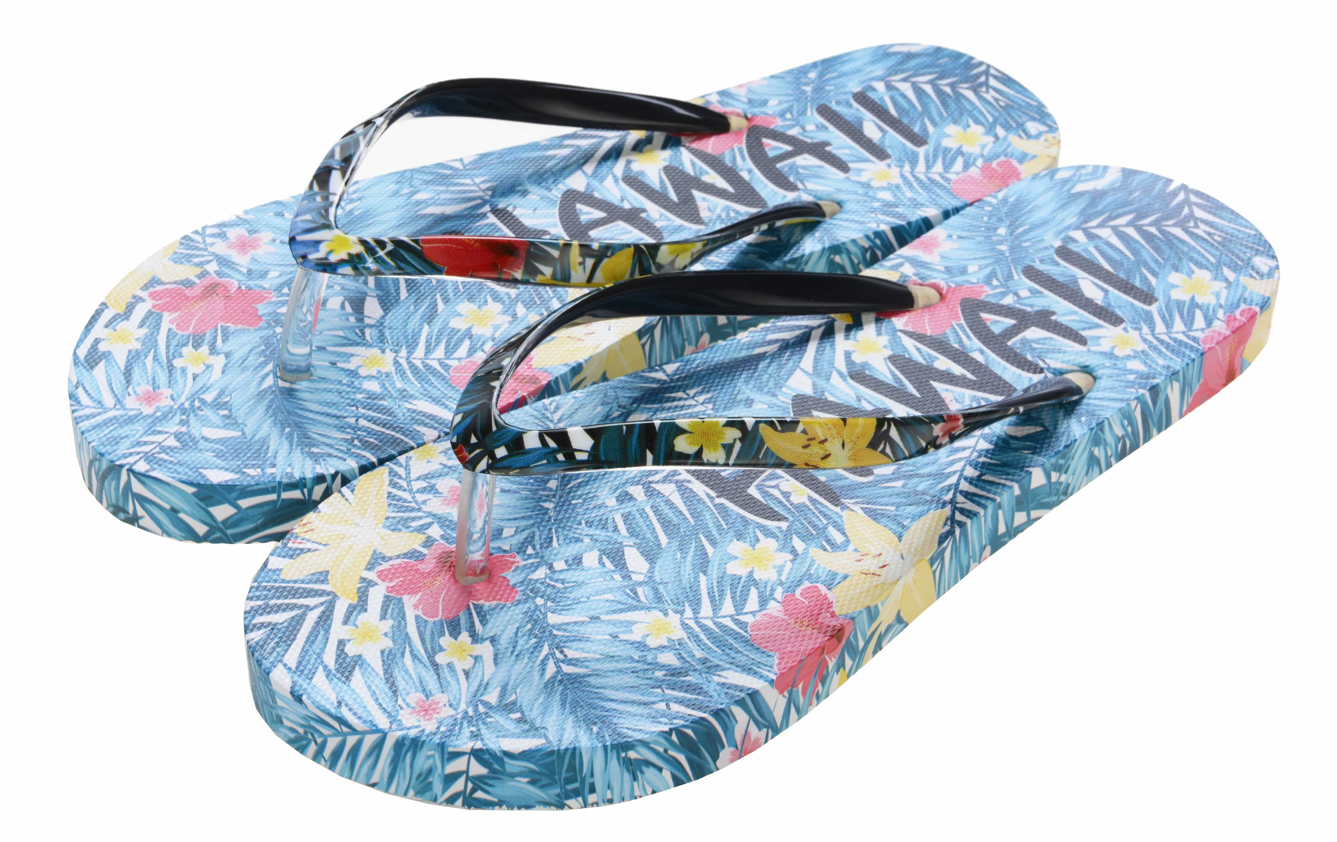 Hawaiian Breeze: The Comfy and Stylish Floral Flip Flops for Ladies - Plenny Styles