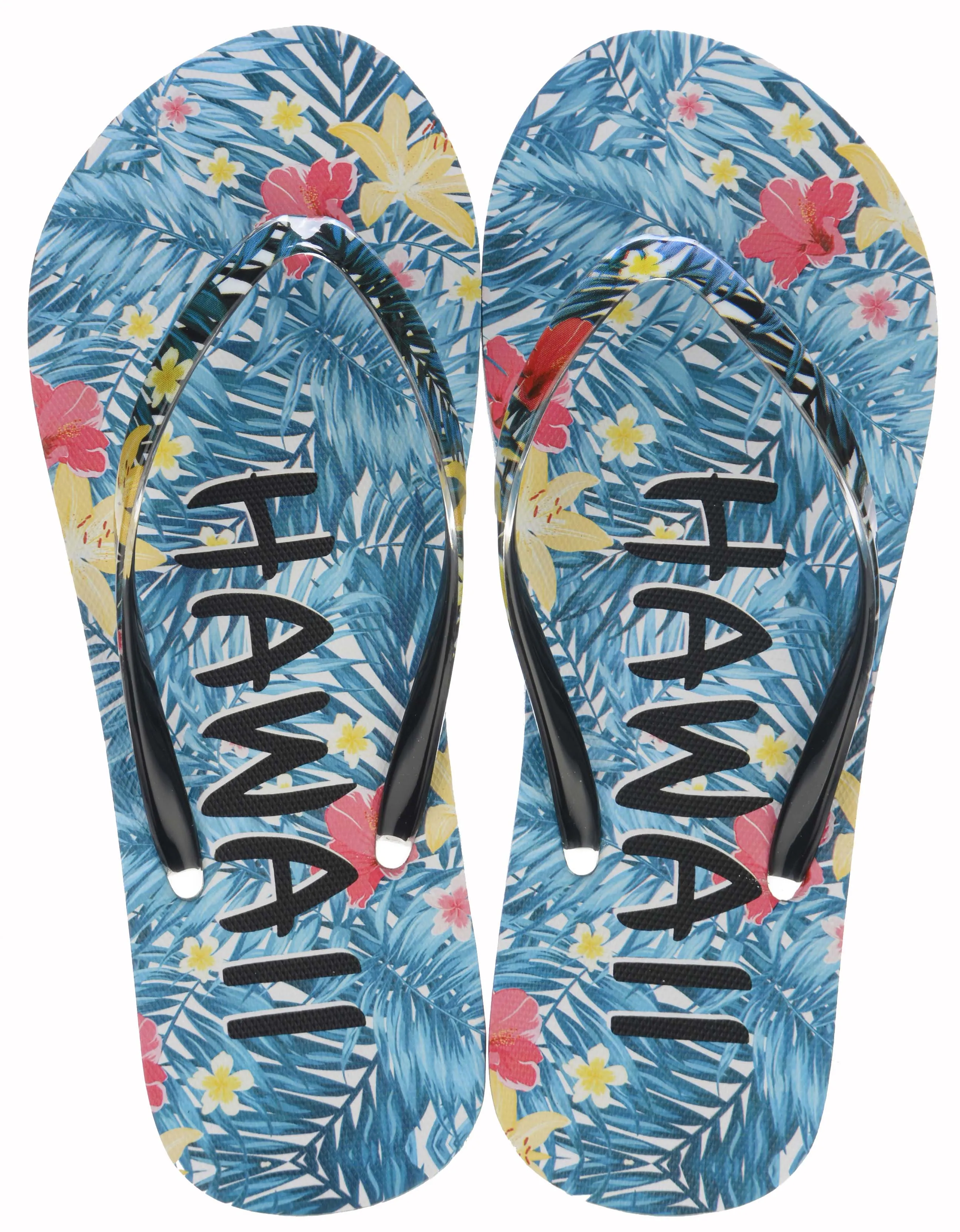 Hawaiian Breeze: The Comfy and Stylish Floral Flip Flops for Ladies - Plenny Styles