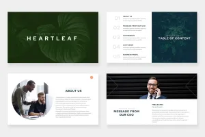 Heartleaf Google Slides Template