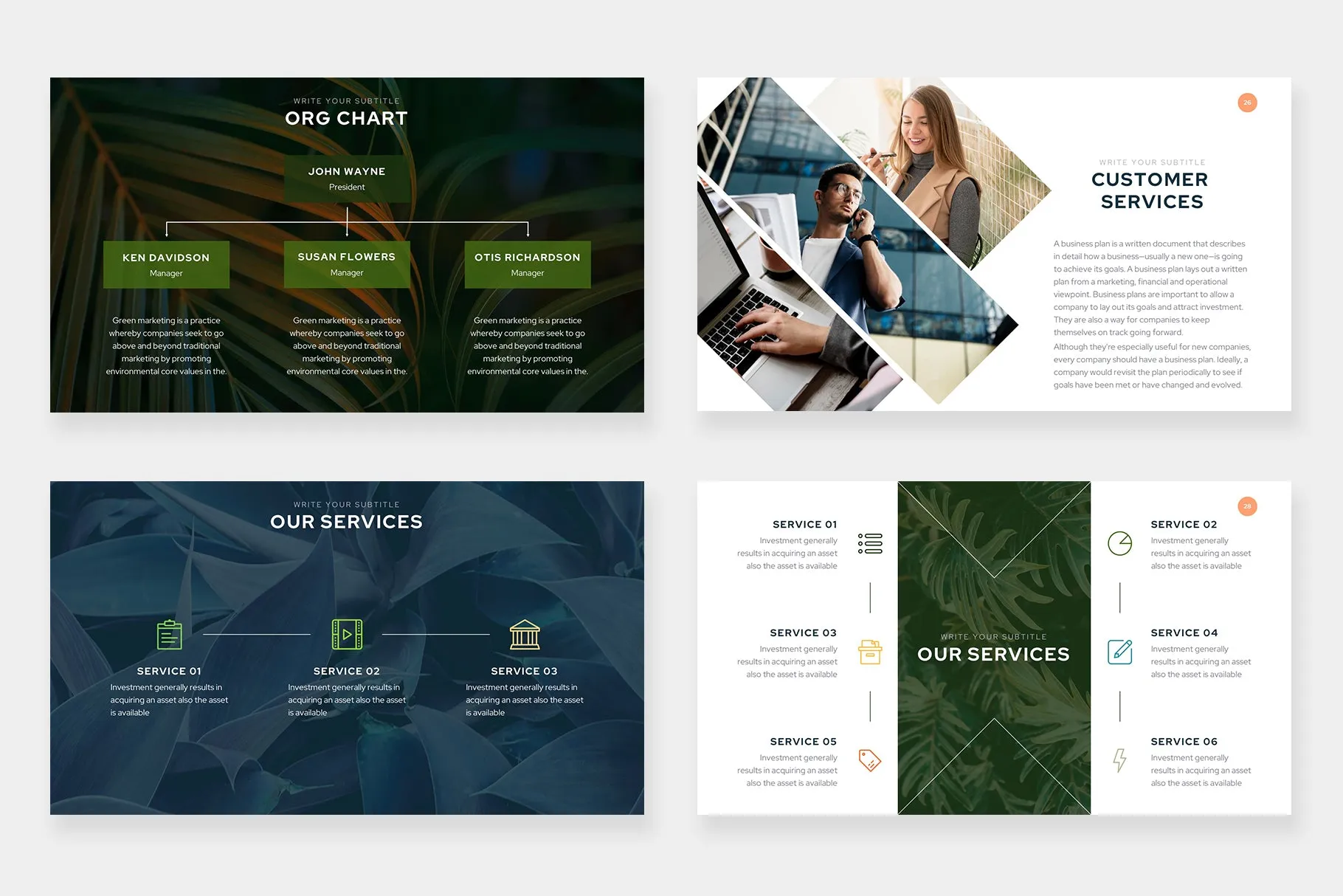 Heartleaf Google Slides Template