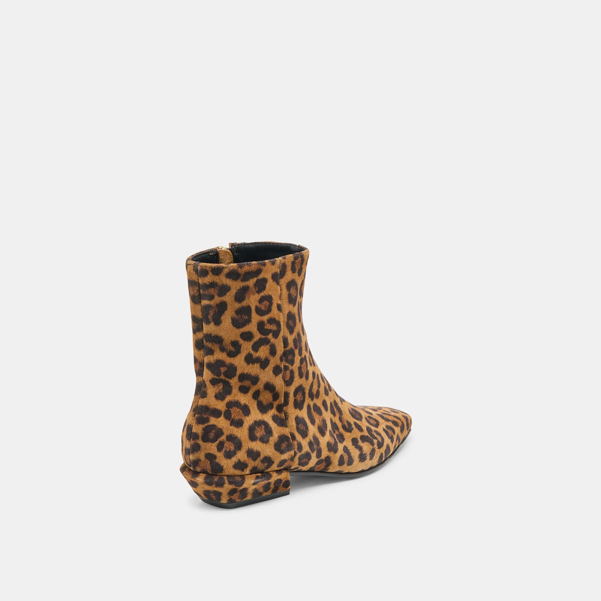 JOANIE BOOTIES LEOPARD PRINTED SUEDE Trail Ready Footwear