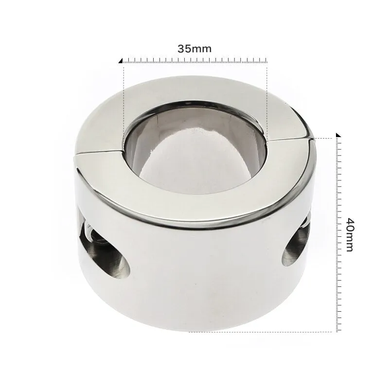 Heavy Duty Stainless Steel Scrotum Ball Stretchers