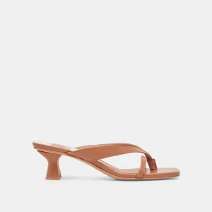 BREVEL WIDE HEELS SADDLE LEATHER Luxury Fit Sleek Glamour