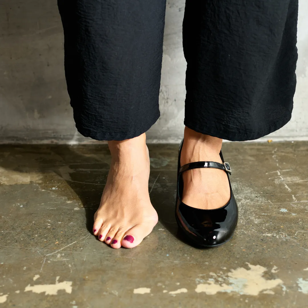 Helena - Black Patent Leather