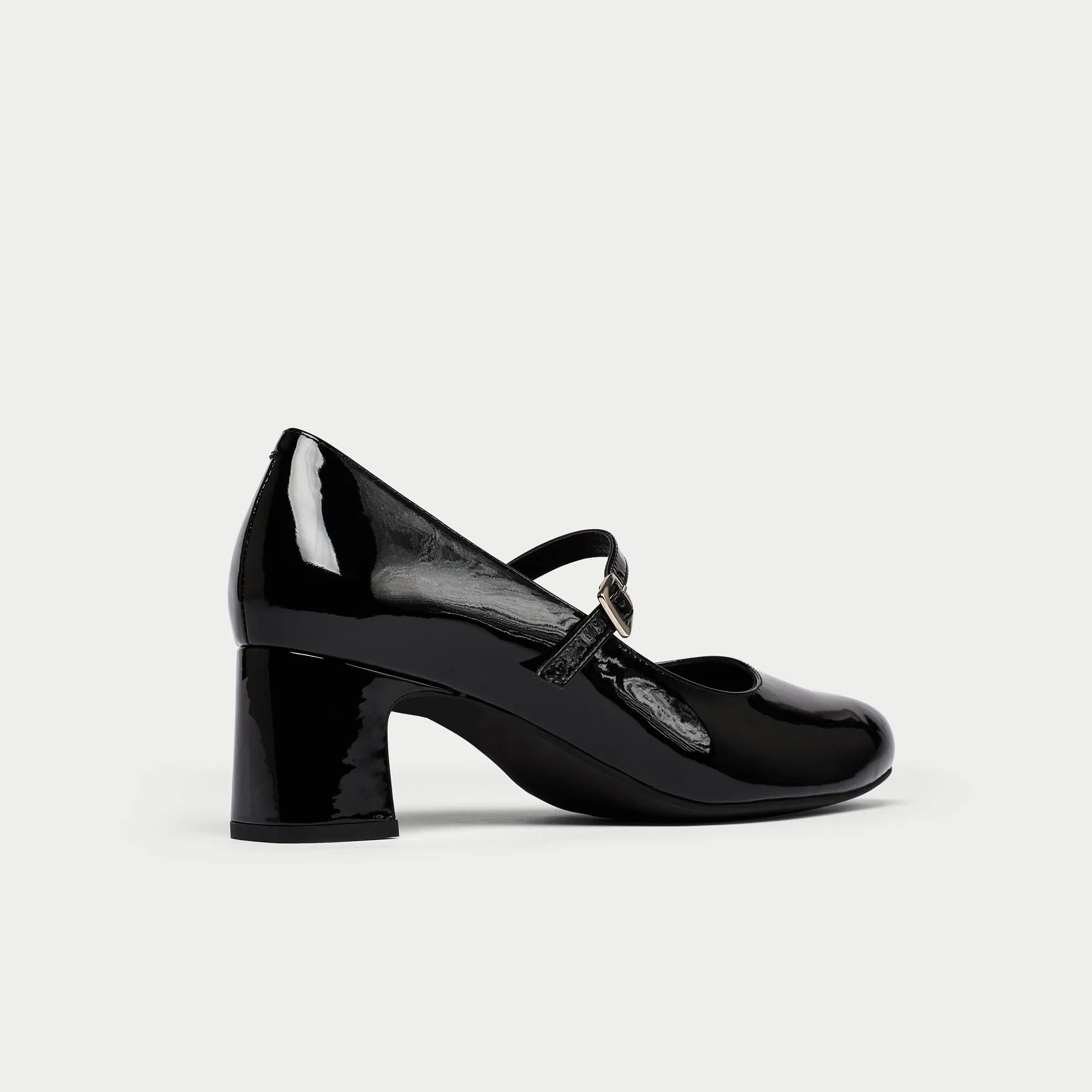 Helena - Black Patent Leather