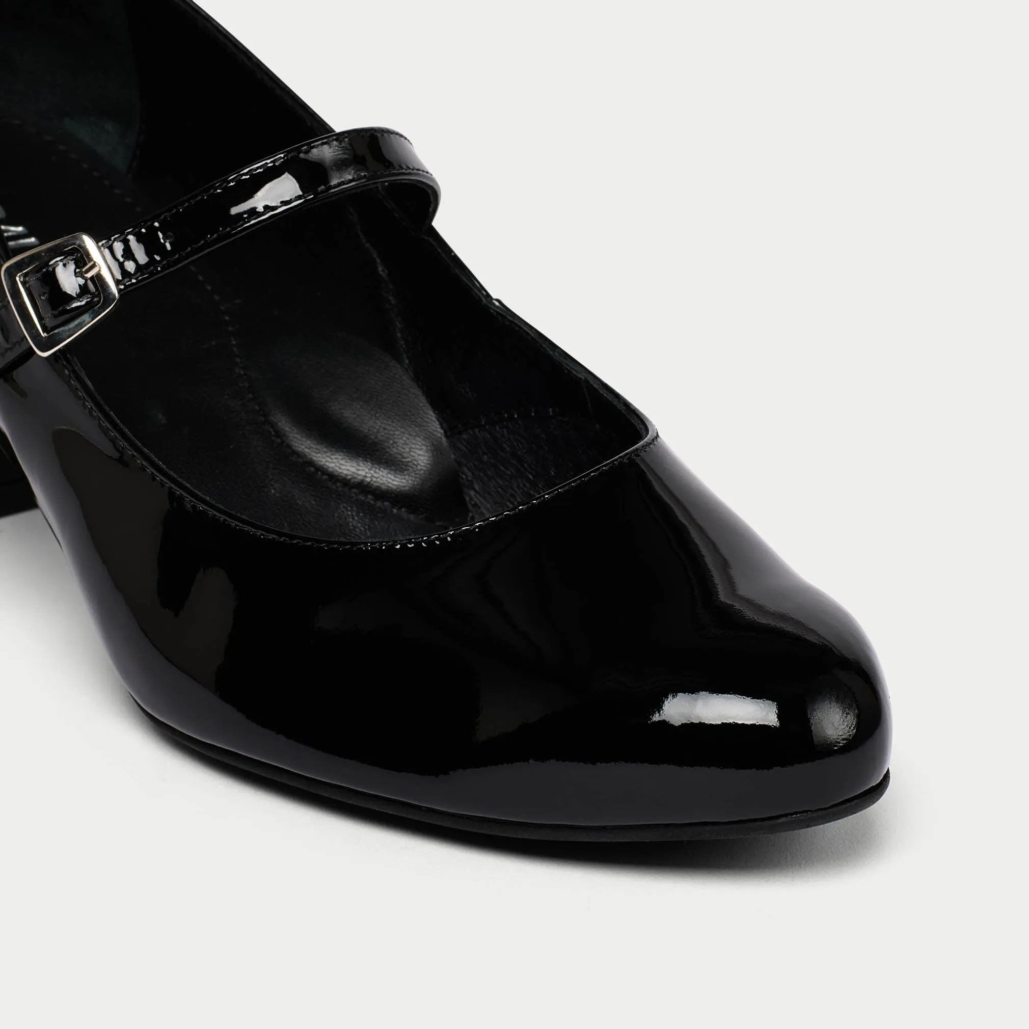Helena - Black Patent Leather