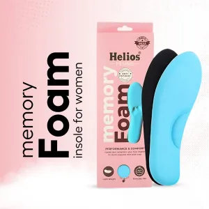 Helios Memory Foam INSOLE for Ladies  - Size 3-8