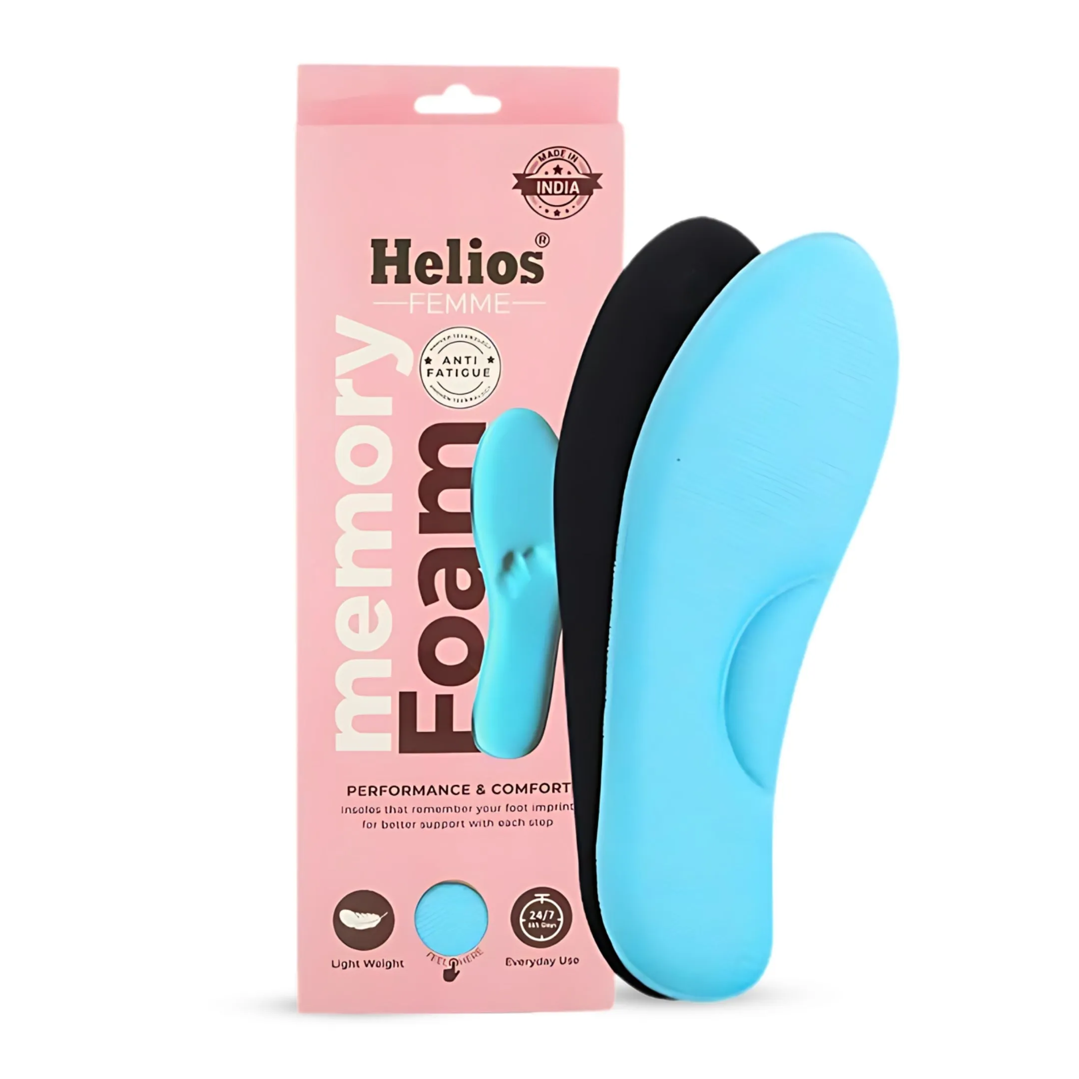 Helios Memory Foam INSOLE for Ladies  - Size 3-8