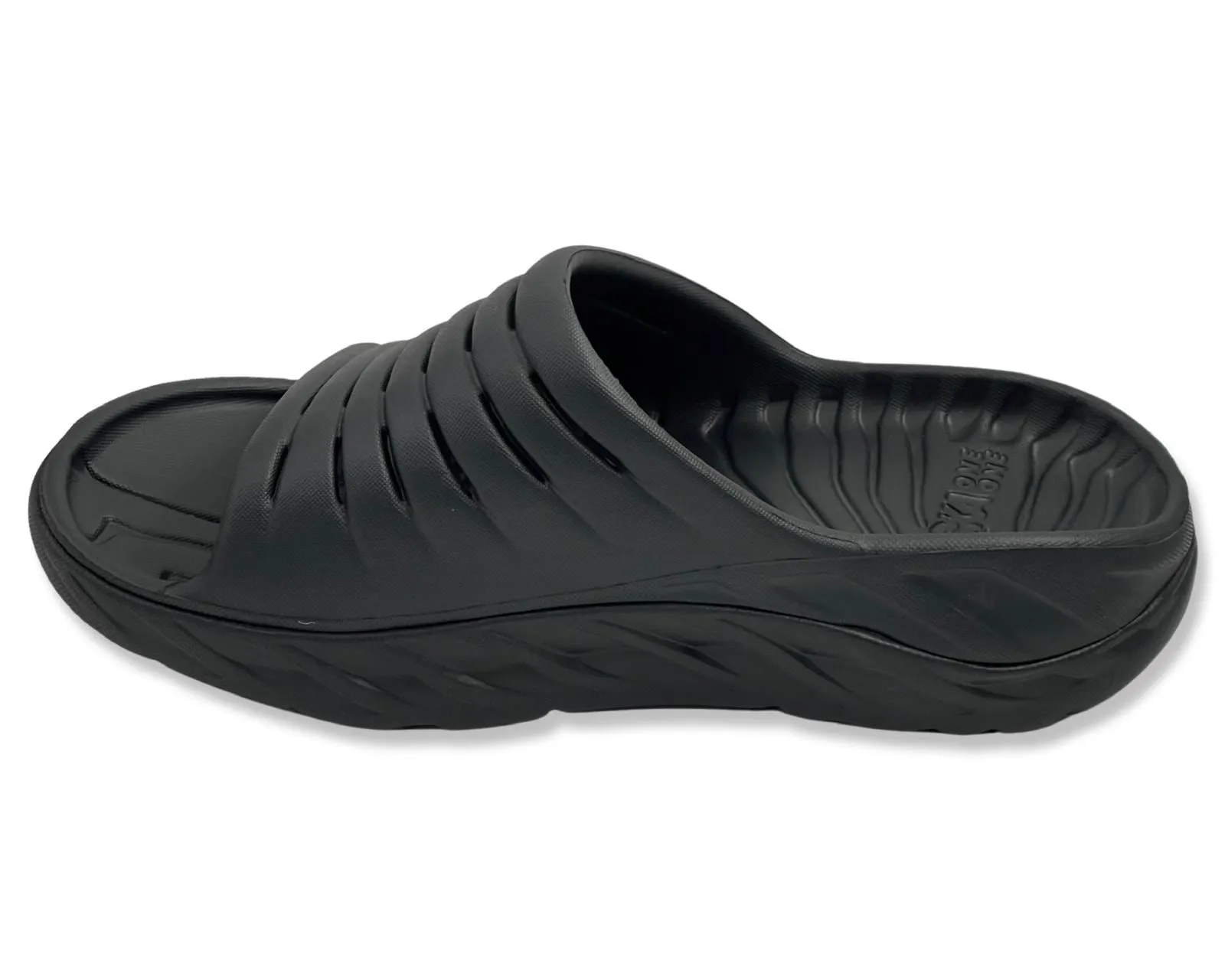 Hoka Ora Recovery Slides For Women's In Black