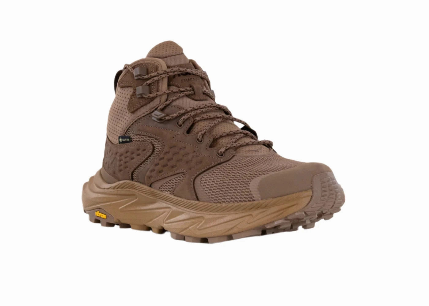 HOKA ANACAPA 2 MID GTX MEN'S Abrasion Defensive Toe Guard Stacked Heel Technology