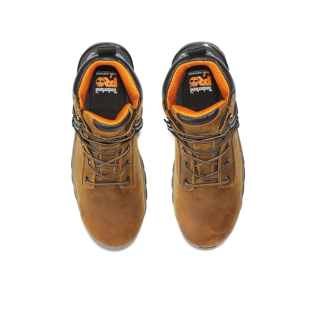 Hypercharge 6-Inch Waterproof Nano-Toe Work Boot Brown