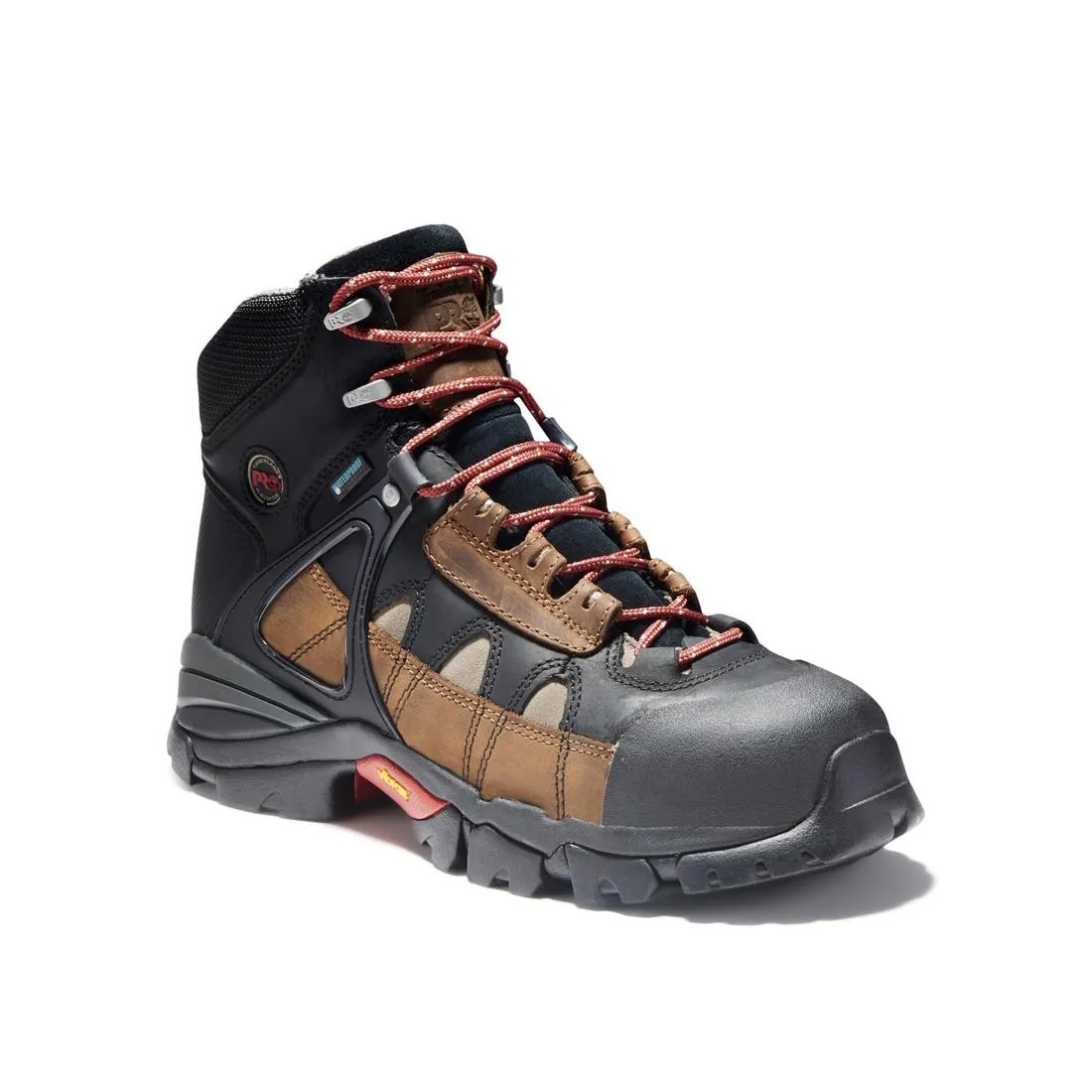 Hyperion 6 Inch Alloy-Toe Waterproof Work Boot Brown