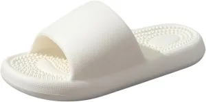 Indoor Slippers Comfortable Quick Drying Shower Slippers Shower Sandals House Shoes with Low Arch Support